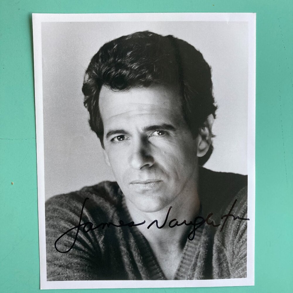 James Naughton Signed 8”X10” Photo Two Time Tony Winner City of Angels & Chicago